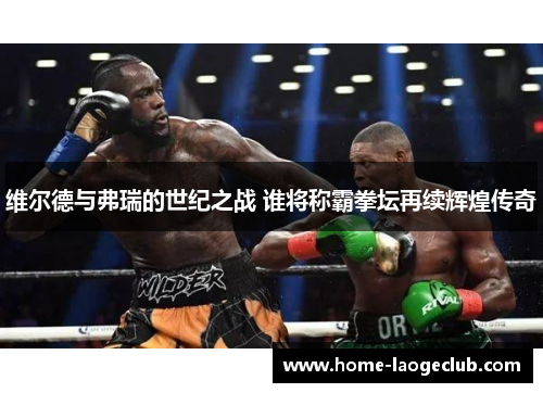 维尔德与弗瑞的世纪之战 谁将称霸拳坛再续辉煌传奇